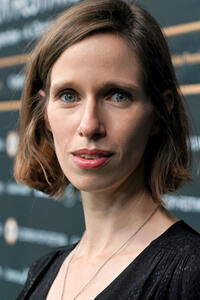 Lili Horvath at the "Preparations To Be Together For An Unknown Period Of Time" photocall during the 16th Zurich Film Festival.