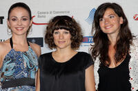 Angeliki Daliani, Veerle Baetens and Nyncke Beekhuyzen at the Day 4 of the Roma Fiction Fest 2008.