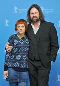 Veerle Baetens and Johan Heldenbergh at the photocall of "The Broken Circle Breakdown" during the 63rd Berlinale International Film Festival.