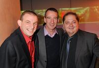 Dominique Horwitz, Heio von Stetten and Juergen Tarrach at the ARD Dinner.