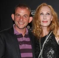 Dominique Horwitz and Andrea Sawatzki at the Mercedes-Benz Fashion Week in Berlin.