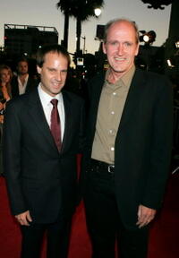 Richard Jenkins and Jeff Skoll at the Hollywood premiere of "North Country".