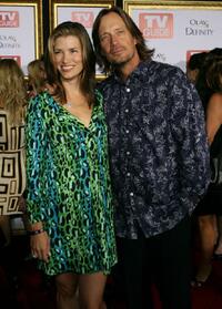 Sam Jenkins and Kevin Sorbo at the TV Guide's 5th Annual Emmy Party.