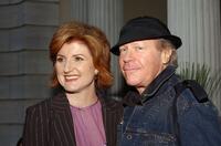 Arianna Huffington and Henry Jaglom at the launch party of "Huffington's new book Fanatics and Fools : The Game Plan For Winning Back America."