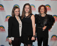 Sarah Blush, Sabrina Jaglom and Barbara Flood at the New York premiere of "Just 45 Minutes From Broadway." 