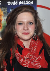 Sabrina Jaglom at the New York premiere of "Just 45 Minutes From Broadway." 