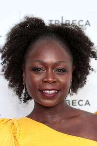 Zainab Jah at the "False Positive" premiere during the 2021 Tribeca Festival.