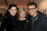 Julianna Margulies, Martha Plimpton and Fred Armisen at the Olympus Fashion Week Fall 2006.
