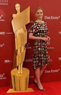 Nina Hoss at the reception for the nominees of the Deutscher Filmpreis.