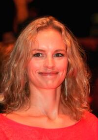 Nina Hoss at the premiere of "Man To Man" during the 55th Annual Berlinale International Film Festival.