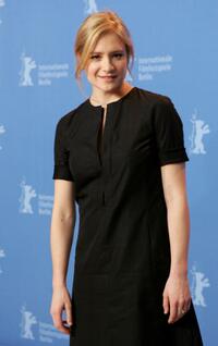 Julia Jentsch at the photocall of "I Served The King Of England" during the 57th Berlin International Film Festival.