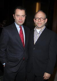 Bob Balaban and Colin Callendar at the after-party for the premiere of "Bernard and Doris."