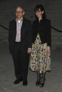 Bob Balaban and his daughter at the Vanity Fair party for the 5th Annual Tribeca Film Festival.