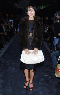 Jeon Do-yeon at the FENDI Great Wall Of China Fashion Show in Beijing.