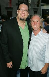 Penn Jillette and Jackie Martling at the premiere of "The Aristocrats."