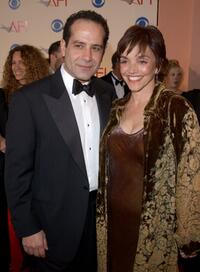 Brooke Adams and Tony Shalhoub at the American Film Institutes AFI Awards.
