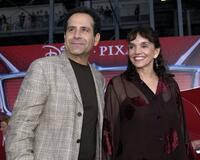 Brooke Adams and Tony Shalhoub at the world premiere screening "Cars".