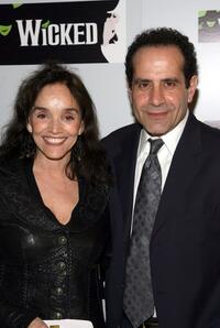Brooke Adams and Tony Shalhoub at the opening night of the "Wicked".
