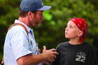 Jeffrey S.S. Johnson as Brady McDaniels and Tanner Maguire as Tyler Doherty in "Letters to God."