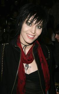 Joan Jett at the Anna Sui Fall 2007 fashion show during the Mercedes-Benz Fashion Week.