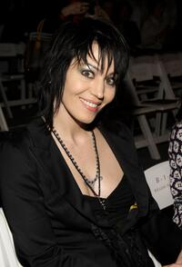 Joan Jett at the Nicole Miller Fall 2008 fashion show during the Mercedes-Benz Fashion Week.