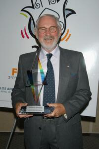 Norman Jewison at the pre-screening cocktail party for the Israel Film Festival Premiere Screening of "Ninas Tragedies" at the Academy of Motion Picture Arts and Sciences.