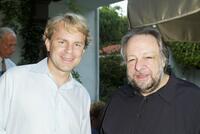 Justin Smith and Ricky Jay at the Week Publication Cocktail party.