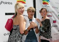 Kristy Frank, Rob Pinkston and Malese Jow at the Camp Ronald McDonald For Good Times 1st Annual Celebrity Teen Fashion Show.