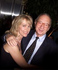 Elaine Joyce and Neil Simon at the Broadway Benefit Evening.