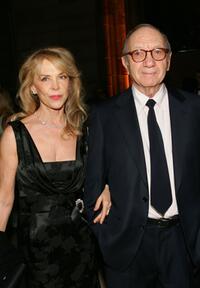 Elaine Joyce and Neil Simon at the American Theatre Wing Annual Spring Gala.