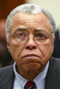 James Earl Jones at the U.S. House Holds Hearings on Literacy.