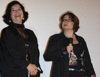 Josiane Balasko and Marie-Jose Nat at the opening ceremony of the 18th British Film Festival.