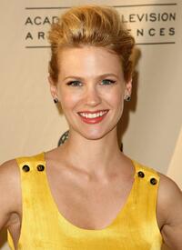 January Jones at the Academy of Television Arts and Sciences panel discussion for AMC's "Inside....Mad Men."