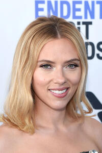 Scarlett Johansson at the 2020 Film Independent Spirit Awards in Santa Monica, California.