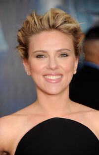 Scarlett Johansson at the California premiere of "Marvel's The Avengers."