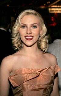 Scarlett Johansson at the Miramax 2005 Golden Globes after party.