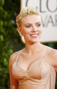 Scarlett Johansson at the 61st Annual Golden Globe Awards.