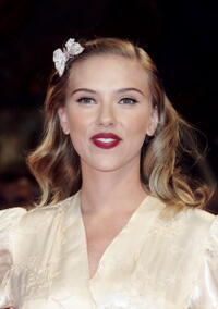 Scarlett Johansson at "The Black Dahlia" premiere at the 63rd Venice Film Festival.