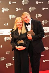 Barbara and Gottfried John at the Henri-Nannen-Awards.