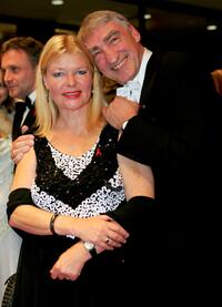 Brigitte John and Gottfried John at the AIDS Benefit Opera Gala.