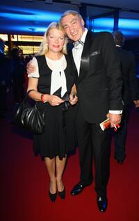 Brigitte John and Gottfried John at the German TV Award 2008.