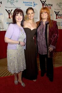 Naomi Judd, Ashley Judd and Wynonna Judd at the annual YouthAIDS Benefit Gala.