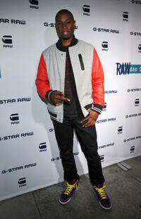 Robbie Jones at the G-Star Rodeo Drive Store Opening in California.