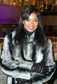 Tamala Jones at the 71st Annual Rockefeller Center Christmas Tree Lighting Ceremony.