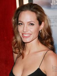 Angelina Jolie at the premiere of "The Assassination Of Jesse James By The Coward Robert Ford."