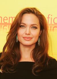 Angelina Jolie at the Photocall of "Shark Tale" during the 61st Venice Film Festival.