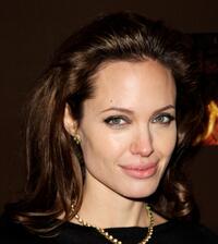 Angelina Jolie at the premiere of "Beowulf."