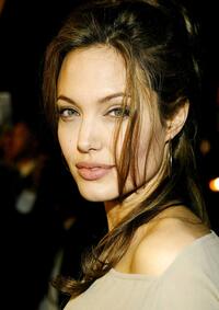 Angelina Jolie at the world premiere of "Taking Lives."