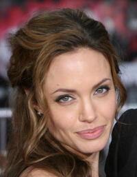 Angelina Jolie at the premiere of "Ocean's Thirteen".