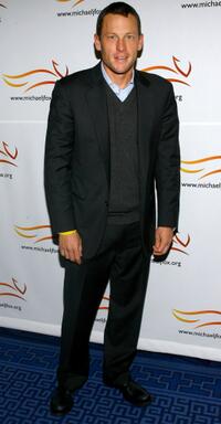 Lance Armstrong at the "A Funny Thing Happened On The Way To Cure Parkinson's" Benefit Gala.